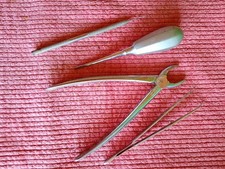 Original DDR Zahnarzt Besteck