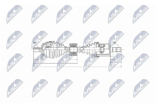 Nty antriebswelle links - nty,