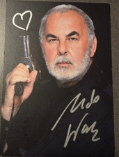 Udo Walz orig. Autogrammkarte verstorben 2020