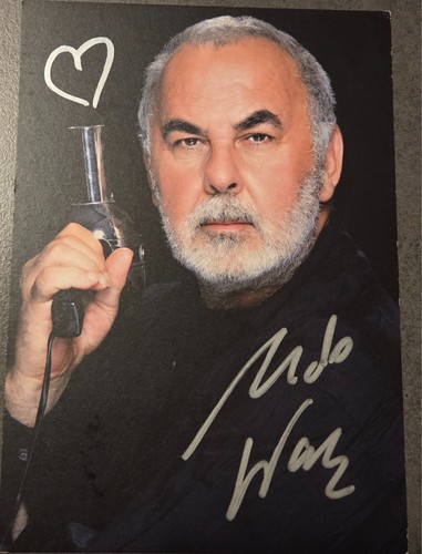 Udo walz orig autogrammkarte - walz,