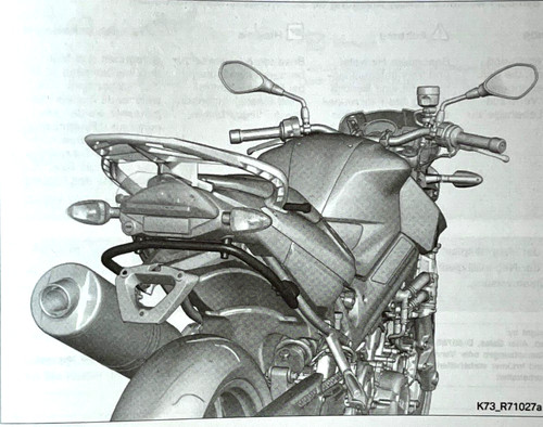 Kofferhalterung bmw 800 - f,