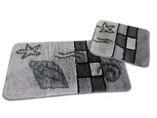 2 Teiliges Badematten Set