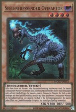 YuGiOh Seelenfressender Oviraptor MGED-DE015 Premium Gold Rare NM 1st
