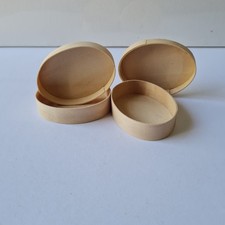 2x Spanschachtel Spandose oval