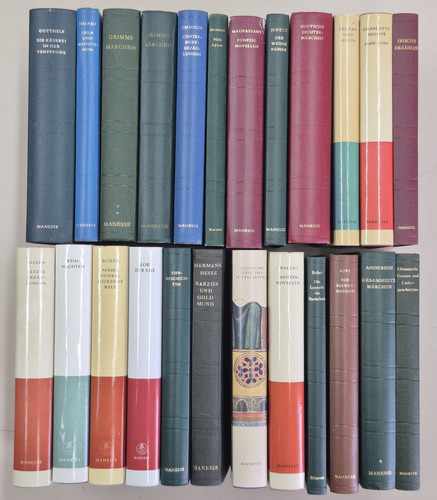 Manesse verlag konvolut - manesse, ,
