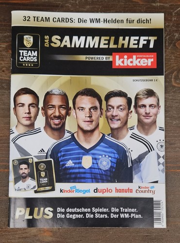 Sammelheft ferrero fußball - ferrero,