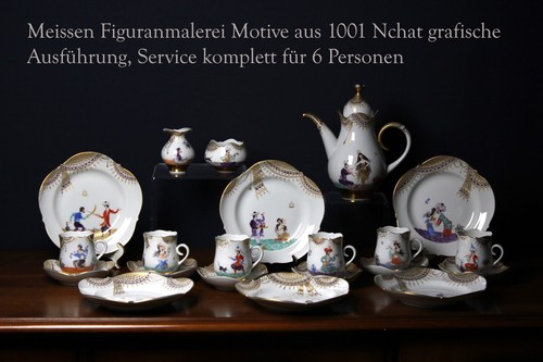 Meissen mokkaservice für - für, 6
