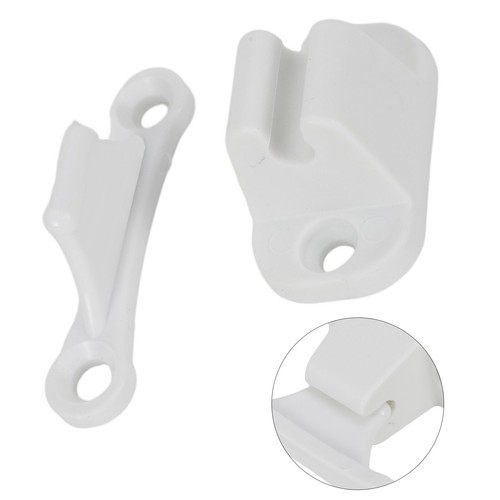 Door retainer catch white - catch,