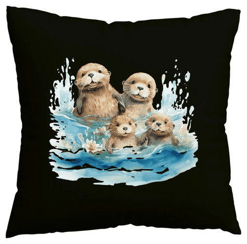 Kissenbezug otter fischotter - kissenbezug,