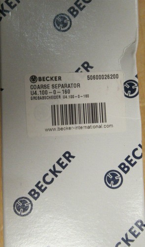 Becker grobabscheider - becker,