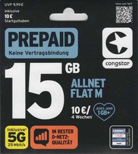 Congstar Telekom SIM Karte