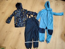 Kleiderpaket Matschkleidung Impidimpi+Lupilu - Herbst - 98/104 - Junge - 3 Teile