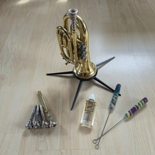 Amati Kraslice ACR 241 Taschentrompete Trompete Bb 725553 + Zubehör