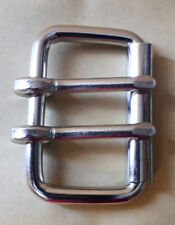 Gürtelschnalle Buckle Doppeldorn Schnalle für bis 50mm Gürtelbreite