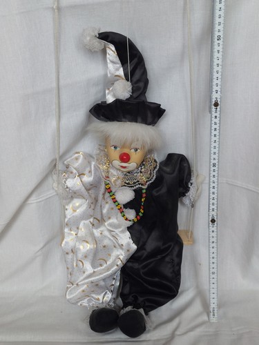 Porzellanpuppe clown 50cm - porzellanpuppe,