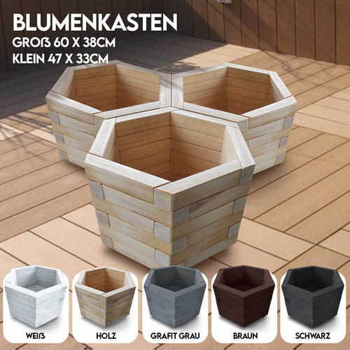 Blumenkasten holz blumenkübel - holz,