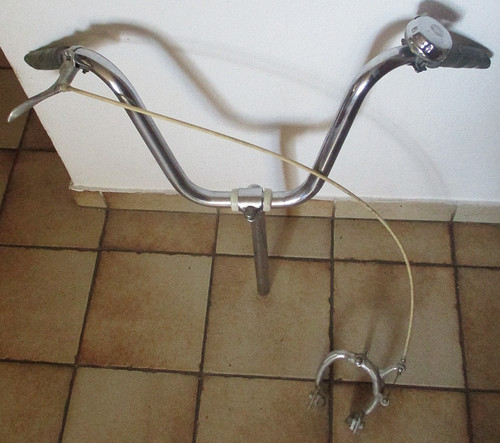 Oldtimer fahrrad klapprad - fahrrad,