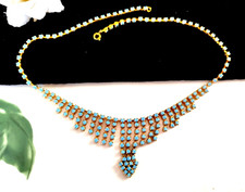 Vintage 50er Kette Collier +