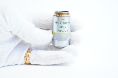 Leitz leica mikroskop objektiv - leitz,