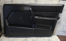 W201 190e 190d  schwarz Türverkleidung Türpappe vorne rechts Leder MB Tex