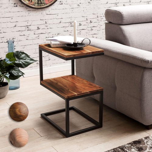 Finebuy beistelltisch form - beistelltisch,