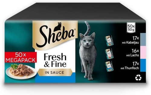 Sheba catcare pouch - sheba, wet