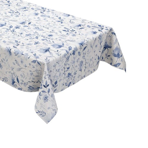 Wachstuch tischdecke blau - wachstuch,