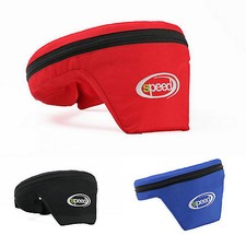 Speed Nackenschutz Spezial - Unverzichtbar für den Kartsport - Schwarz/blau/rot