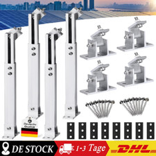 Aufständerung Solarmodul Halter Wand Dach Boden Balkonkraftwerk PV 1/2/4/8 Paar
