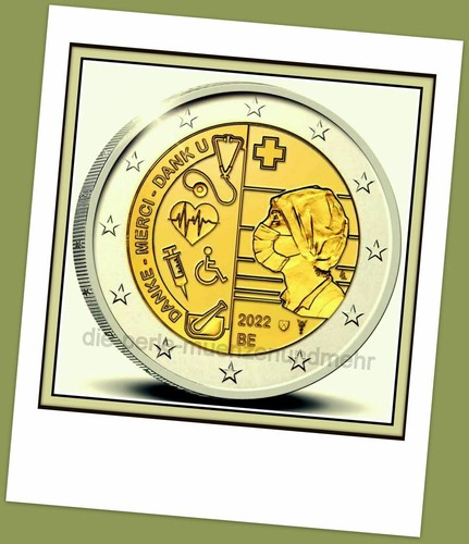 Euro gedenkmünze belgien - gedenkmünze,