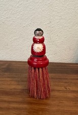 Vintage Folk Art Wooden Lady