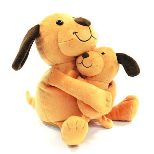 Labertier hund mit baby senta - hund,