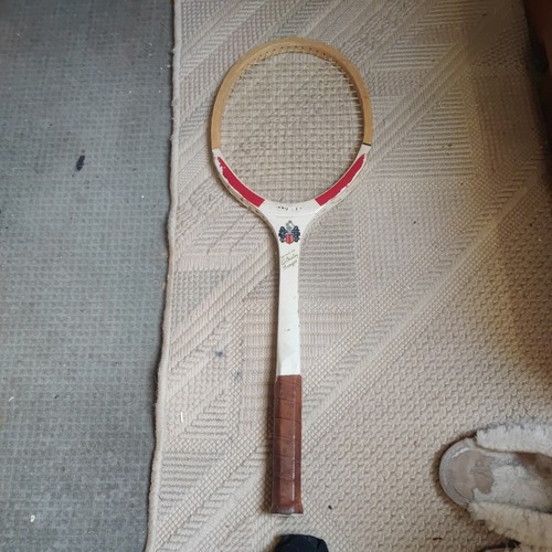 Vintage tennisschläger aus - vintage,