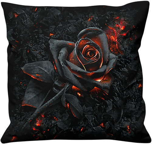 Spiral kissen burnt - , rose