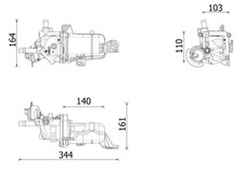 MAHLE CE 49 000P Kühler, Abgasrückführung für FIAT,OPEL,RENAULT