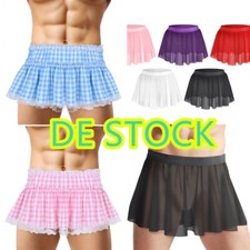 DE Herren Transparent Minirock