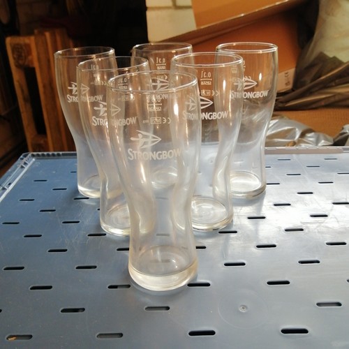 Strongbow cider bierglas - 6x,