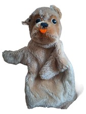 Steiff Handpuppe Hund Braun