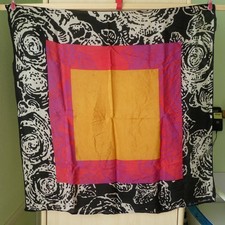 Vintage Designer Tuch 80 x 80 - bunt