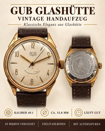 Gub glashütte kal 1 - glashütte, 60.1