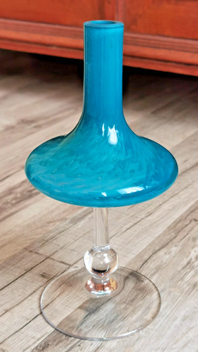 Vintage vase aus opalinglas - vase,
