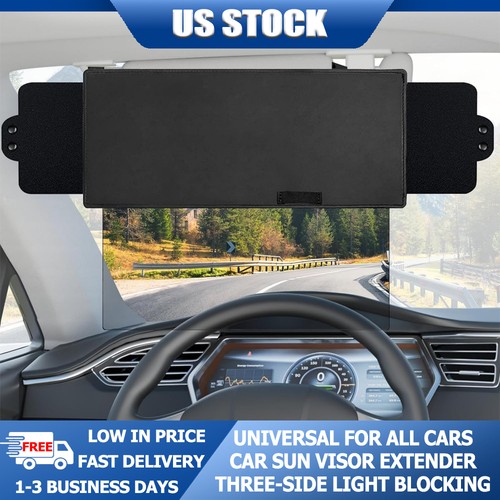 Car sun visor extension - car,