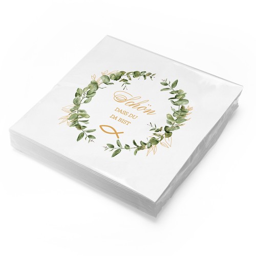 Itenga 20x serviette - serviette, schön