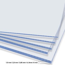 Polystyrolplatten klare