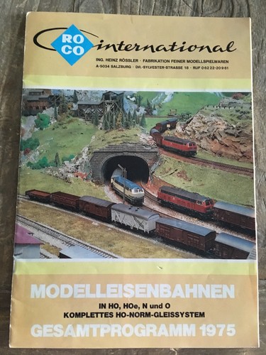 Roco modelleisenbahn katalog - roco,