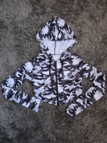 Camouflage crop jacke - camouflage,