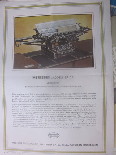 30208 prospekt schreibmaschine - prospekt,