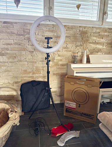 Led ringlicht studioleuchte - led,