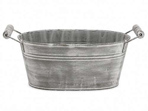 Pflanzwanne aus metall - aus,