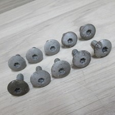 10x Orig. BMW E46 Torx Kotflügel Schraube Kotflügelschrauben Titansilber E38 E39